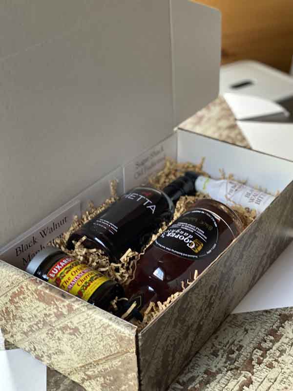 Black Walnut Manhattan Cocktail Box